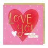 Greeting Card - E648 - Big heart valentines card - Big heart valentines card - Whistlefish