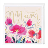 Special Mum Floral Luxury Birthday Card