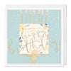 Floral Cake Luxury Birthday Card