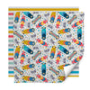Skate and Game Wrapping Paper