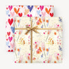 WWP97 - Bubble & Hearts Wrapping Paper