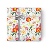 Wrapping Paper - GWP10 - Peonies And Poppies Wrapping Paper - Peonies And Poppies Wrapping Paper - Whistlefish