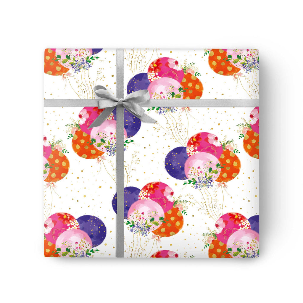 Pretty Balloons Wrapping Paper - Whistlefish | Whistlefish Trade