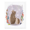 X3023 - Oval Bear Bestie Christmas Card