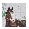 X3222 - Clydesdale Horse Christmas Card