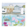 Boats In The Harbour Greeting Card