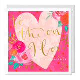 To The One I Love Luxury Valentine's Card