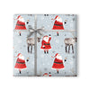 Dancing Santa Wrapping Paper