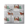 Heavy Horses Wrapping Paper