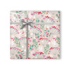 Ink Pink Plant Wrapping Paper