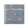 Blue Robins Wrapping Paper